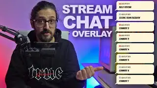 How to add LIVE CHAT overlays to your ATEM MINI and OBS streams!