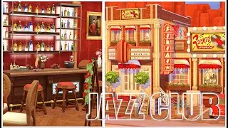 i built a Fanzy Jazz Club in The Sims 4