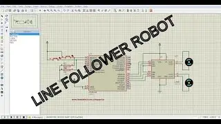 Simple Line follower robot using atmega8 | Avr tutorial