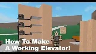 How To Build A Working Elevator! Lumber Tycoon 2!