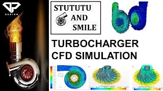 Solidworks Flow simulation Tutorial : Turbocharger CFD Simulation | DP DESIGN