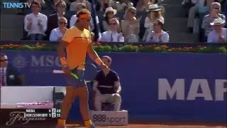 Nadal Out Rallies Kohlschreiber Barcelona 2016