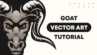 Drawing a Goat Mascot Logo