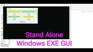 Make a Stand Alone Windows Executable GUI Using Python