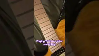 Playing Tetris on guitar 🎸 