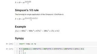 Numerical Integration in Python