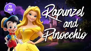 Rapunzel and Pinocchio👑 | English bedtime stories for Kids | Classical fairy tales