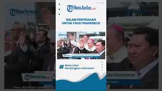 Pemimpin Tertinggi Gereja Katolik Paus Fransiskus Meninggalkan Bandara Soekarno-Hatta