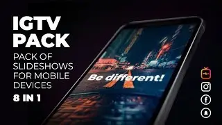 IGTV Slideshow Pack - The First Pack of Slideshows for Mobile Devices