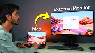 Connect External Monitor to MacBook - macOS External Monitor Setup Process