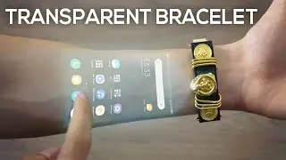 TRANSPARENT SMARTPHONE BRACELET!