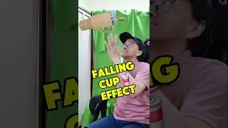 🥤 How I Made My Cup Fall from the Sky in CapCut