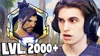 Playing With A Level 2000+ HANZO in Overwatch!? - Funny Moments