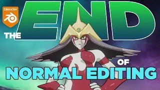 The end of facial normal editing - Stylized Anime in Blender