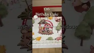 £16 Birthday Cake Hack