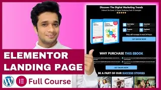 Create a LANDING PAGE in WORDPRESS with ELEMENTOR | 2024 | Hindi