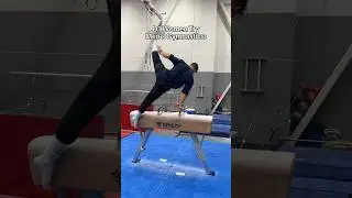 D1 female gymnasts try men’s gymnastics 😂 #gymnast #gymnastics #sports #olympics #olympic #fail