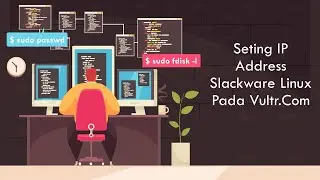 Setting IP Address Pada Linux Slackware di Vultr.Com