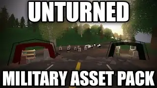 Unturned Modday: Military Asset pack! (Military Jet, Tents, Sandbags)