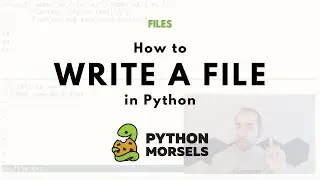 Write to a file in Python