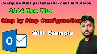 How To Add Multiple Email Accounts in Microsoft Outlook 2016 | 2019 | 2021 | O365 | Hindi