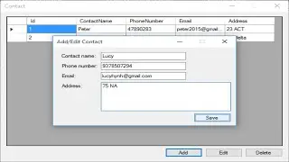 Entity Framework - Insert Update Delete Select in SQL Server | FoxLearn