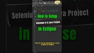 how to setup selenium in a java project in eclipse, download and install selenium @codefamily