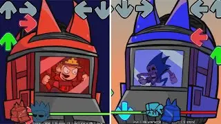 FNF TORDBOT vs MAJIN SONICYBOT  ~ Tord Friday Night Funkin Mod