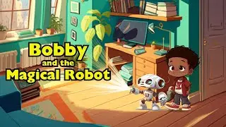 🍪 Bobby and the Magical Robot: The High-Up Cookie Jar Caper | Cartoon for Kids 🤖