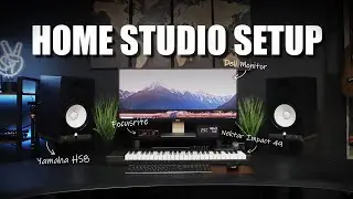 Music Studio Desk Setup For Producers - DIY Home Studio Setup 2020