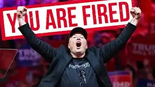 Elon Musk fires democrat employees at Donald Trump Rally | DUB