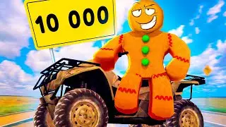 🚗 Я ПРОЕХАЛ 10 000 МЕТРОВ В ПЫЛЬНОЙ ПОЕЗДКЕ ROBLOX! (a dusty trip)