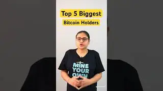 Top 5 Biggest Bitcoin Holders #shorts #bitcoin #btc #bitcoinnews #viral