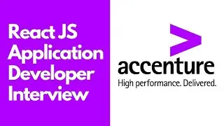 Accenture- ReactJS Interview | Application Developer | 2+ Years | ReactJS application Developer 2022