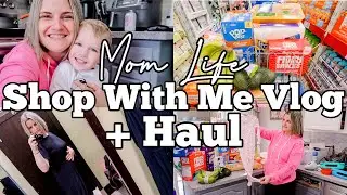 SHOP WITH ME VLOG + HAUL | MOM OF 3 DAY IN THE LIFE | MOM LIFE DAILY VLOG | MEGA MOM