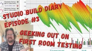 Studio Build Diary Episode 3 - Geeking out on the first round of room testing