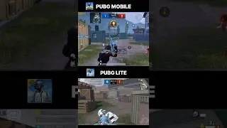 PUBG MOBILE  vs  PUBG LITE 😱 #pubgmobile #pubglite