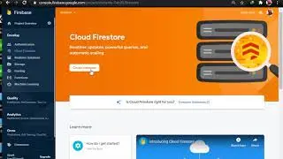 2 _Project Settings and Create Cloud Firebase Database