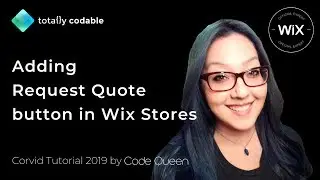Adding a Request Quote button in Wix Stores