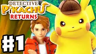 Detective Pikachu Returns - Gameplay Walkthrough Part 1 - Prologue and the Missing Jewel!