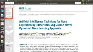 Cancer Prediction RNA Gene Sequence Dataset LSTM Tensorflow Deep Learning Python | +91-9872993883