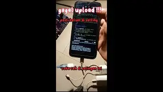 mengatasi arduinodroid eror gak bisa upload