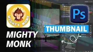 How to Create Thumbnail Like Mighty Monk YouTube Channel Full Tutorial in Hindi 