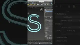 Spline + Path deforms text animation in 3ds max | 3Ds max beginners Tutorial #3dsmaxtutorial #zna