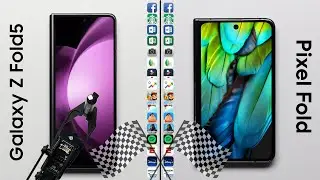 Galaxy Z Fold 5 vs. Google Pixel Fold Speed Test