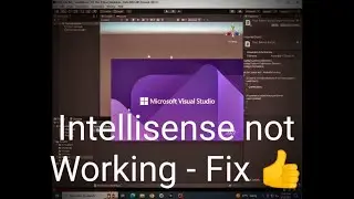 Unity3D Visual studio intellisense not working | Unity Fix