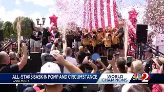 'Very proud': Lake Mary celebrates Little League World Series champions with parade