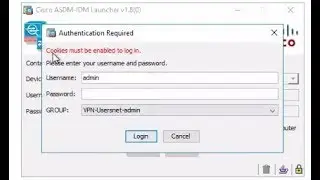 CISCO ASDM: ASDM Error in Win server 2016 and ASDM Upgrade.