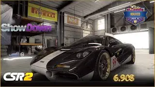 【CSR2】Mclaren F1 (elite maxed) shift & tune for 6.90x launch manual