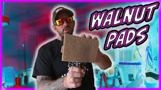 LETS TAKE A LOOK AT WALNUT PADS | WINDOW CLEANING TOOLS